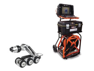 Rijdende rioolcamera met rapportage